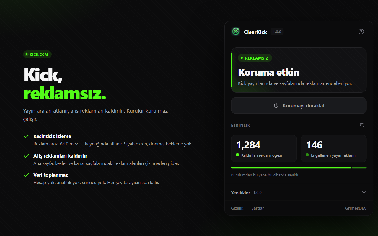 ClearKick Screenshot